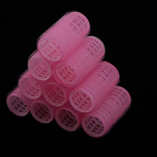 40 Pcs Rodillos Para El Cabello De Agarre Automático