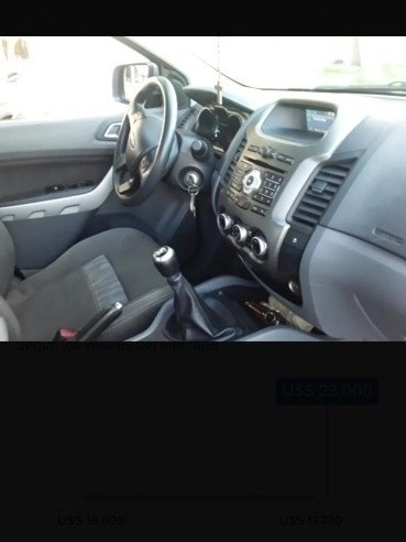 Ford Nueva Ranger 2.5 Xlt 4x2 D/c