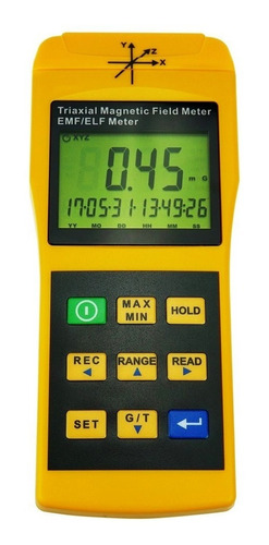 Dosímetro De Radiación Electromagnética 3 Ejes 20/200/2000mg