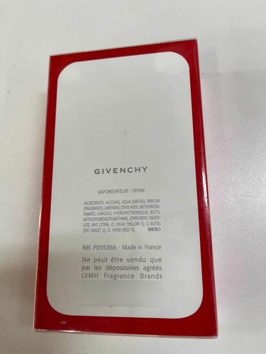 Play Sport Givenchy 100ml Lacrado Raro