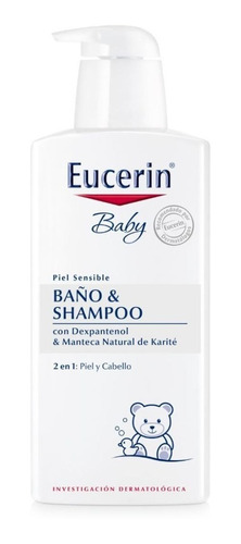 Eucerin Baby Baño Y Shampoo 400 Ml