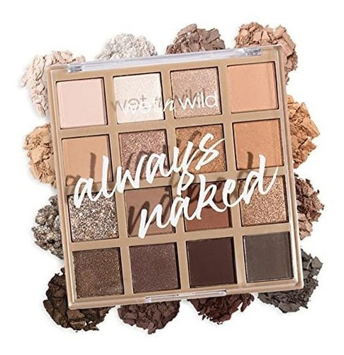 Wet N Silvestre Siempre Desnudo Ojoshadow Paleta, R28po