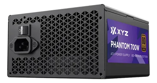 Fuente Poder Xyz Phantom 700w A-rgb 80+ Bronce