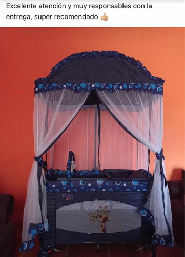 Imagen 4 de 5 de Cuna Corral Toldo Principe Princesa