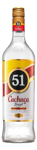 Cachaça 51 Premium X 1litro - Pirassununga, Brasil