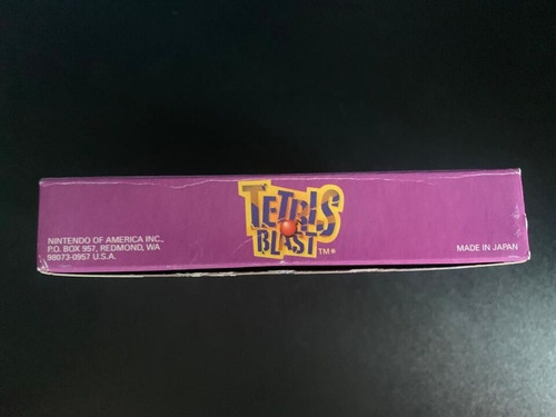 Tetris Blast Game Boy (Usado)