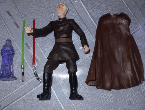 Star Wars Attack Of The Clones Count Dooku Dark Lord Hasbro (Usado)