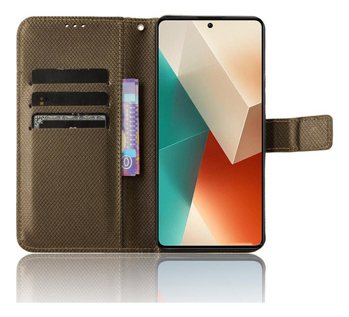 Funda For Xiaomi Redmi Note 13 5g Carpeta Magnética