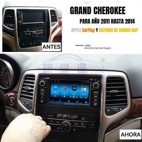 Android Radio Reproductor Para Gran Cherokee 2011 Hasta 2014