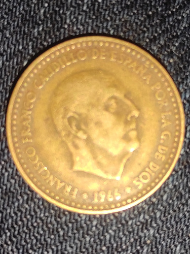 Moneda 1966 De Francisco Franco Caudillo De España  
