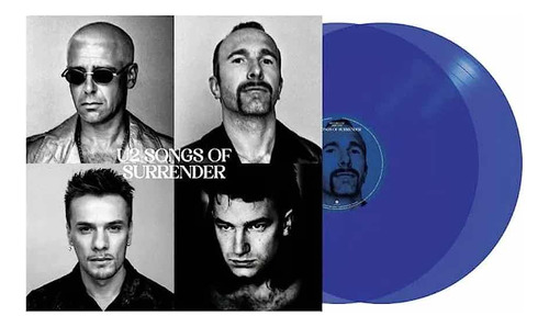 U2 Songs Of Surrender Vinilo Azul Traslúcido Doble