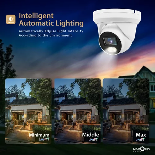 Hikvision/uniview - Camara Domo De Torreta Ip Poe De 4mp Com