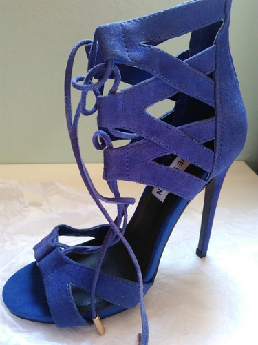 Sandalias Azul Steve Madden (t.36)