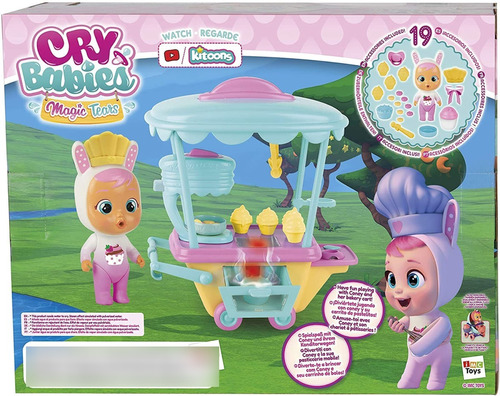 Cry Babies Magic Tears Coney Juego De Carrito De Panadería