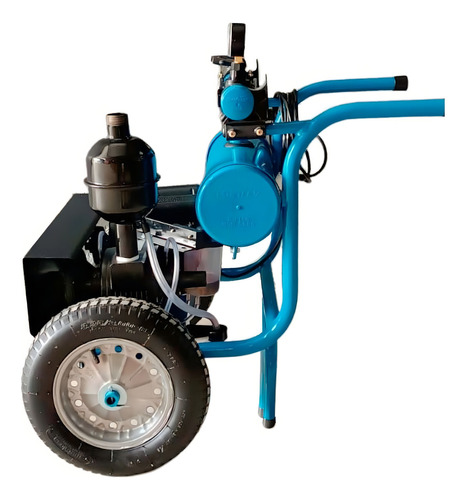 Ordenhadeira Movel Carrelo Bv300 Motor 1cv C/ 2 Conjuntos