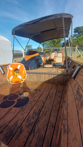 Lancha De Pesca 6 Mts Pronta E Equipada