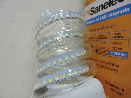 Foco Espiral Led 28w Sanelec 1634 Luz Fría