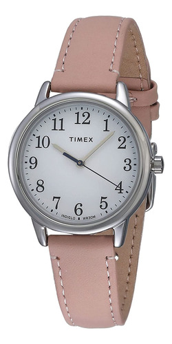 Timex - Reloj De Pulsera Para Mujer Con Correa De Piel, Easy