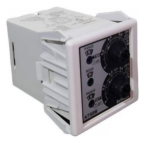 Timer Dual Análogo Autonics Ats8w-41, 24-240 Vdc, 100-240vac
