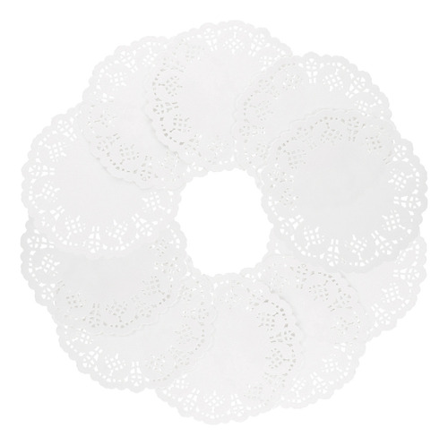 Tapetes De Papel Para Postres, Tartas, Encaje, 420 Unidades
