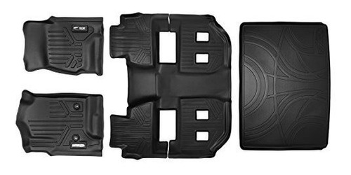 Smartliner Floor Mats 3 Filas Y Cargo Liner Detrás De La