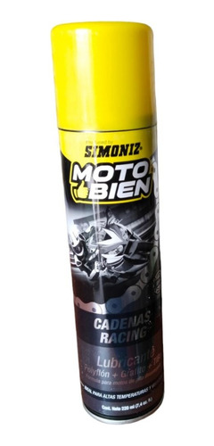 Spray Lubricante De Cadenas De Moto Cadenas Racing Grafito 