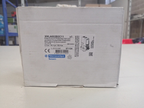 Sensor De Presión Electromecanico Schneider Xmla002b2c11