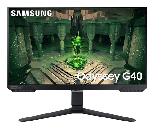 Monitor Gamer Samsung Odyssey G40 25" FHD, Tela Plana, 240Hz, 1ms, HDMI, FreeSync Premium, G-Sync