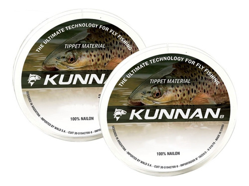 Tippet Fly Pesca Mosca Kunnan 30 Mts Pesca Con Mosca