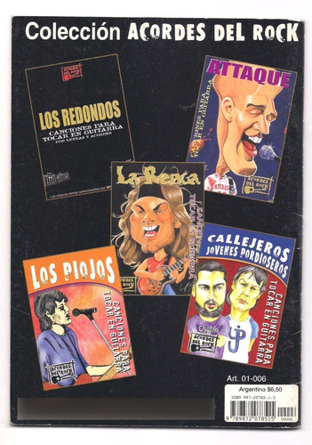Revista Acordes Rock Arbol Canciones Para Tocar Guitarra B10 (Usado)