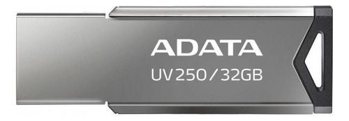Pendrive Adata UV250 AUV250-32G-RBK 32GB 2.0 plateado