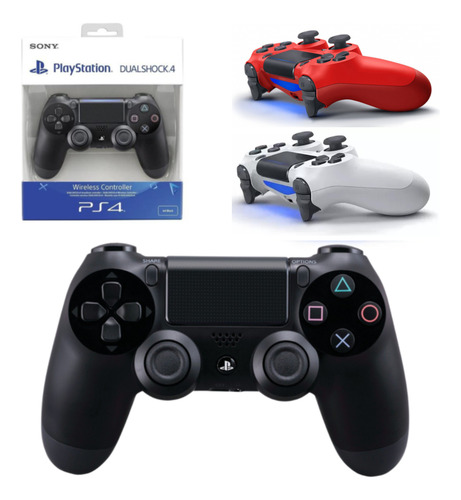 Josting Ps 4 Inalámbrico Rojo