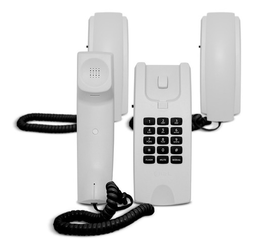 Kit 3 Telefone Gôndola Centrixfone Branco 900201250 Hdl