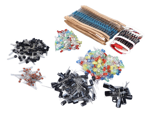 Kit De Componentes Electrónicos De Diodos Led, 1500pcs, Resi