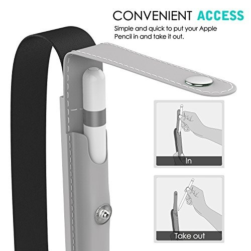 Imagen 6 de 6 de Moko Porta-lápiz Para Apple Lápiz - Funda De Bolsillo Para L