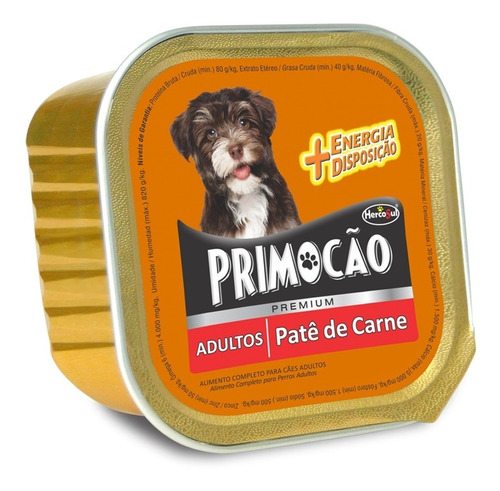 Pate Premium Primocao De Carne Para Perros De 300 Gr 