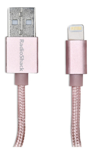 Cable Usb-lightning Radioshack (rosa, 1.8 M) | 81214 Color Rosa