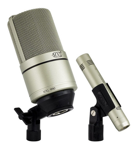 Kit Microfons Condensador Mxl 990 Y 991