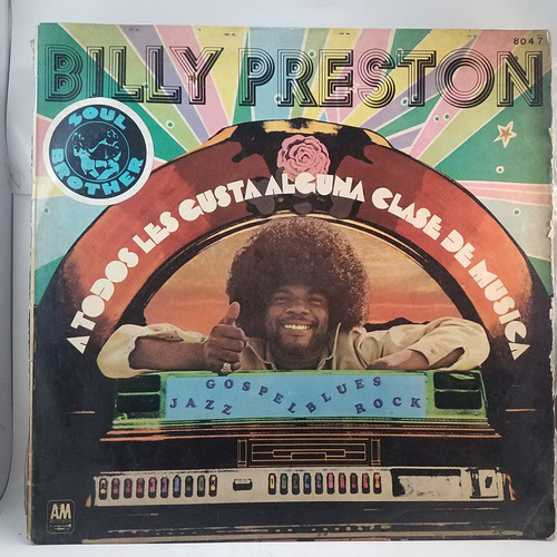 Billy Preston - A Todos Les Gusta ... Vinilo 1974 Lp