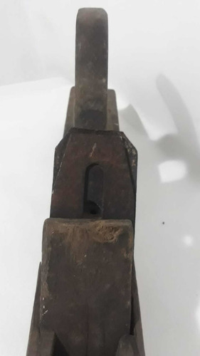 Antiga Ferramenta Plaina Galopa De Madeira Anos 50 No Estado (Usado)