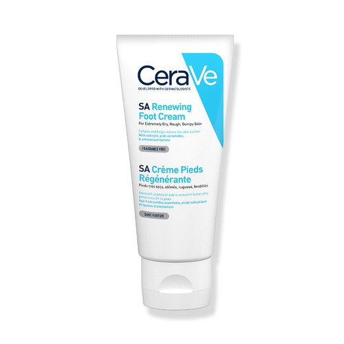 Imagen 11 de 11 de Crema Renovadora De Pies Cerave 88 Ml Con Ácido Salicílico Fragancia Neutro Tipo de envase Pote
