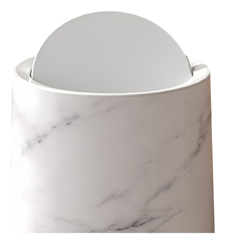 Papelera De Mármol Para Baño, Diseño Minimalista