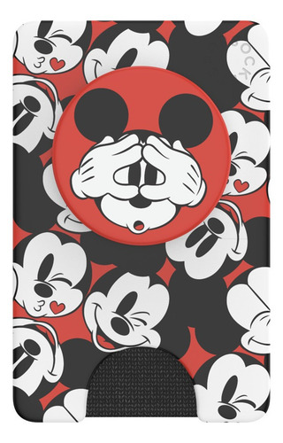 Carteira Popsockets Popwallet+ Mickey Face Pattern Suporte