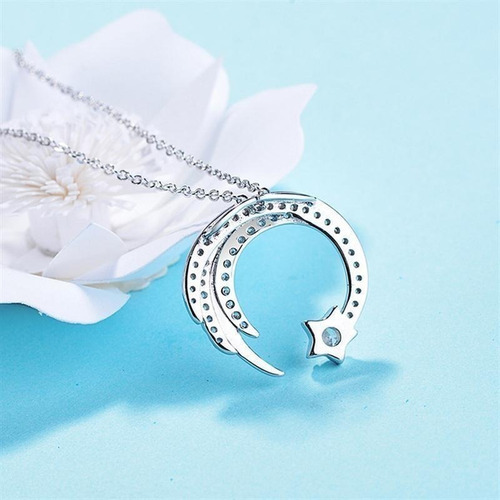 Imagen 4 de 6 de Collar De Abeto Chino Meteor Garden Para Mujer 925