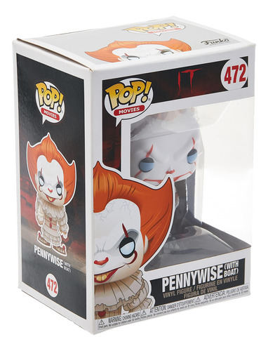 Figura Pop De Vinilo Funko It Pennywise Clown Chase #472