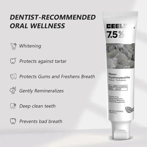 Creme Dental Sem Flores Ceelike Advanced Enamel Care