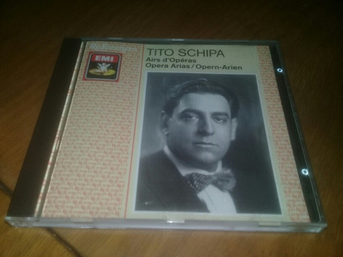 Tito Schipa Airs D'operas Opera Arias Cd Made In Germany 