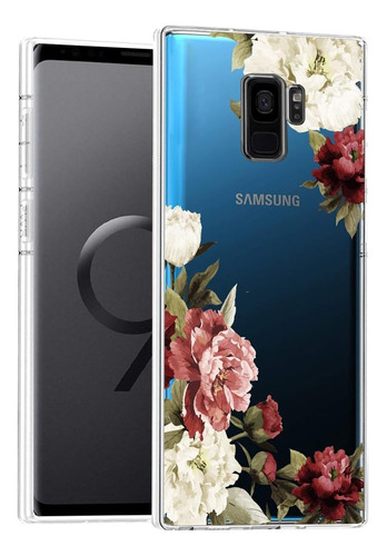 Funda Para Samsung Galaxy S9 - Transparente/flores