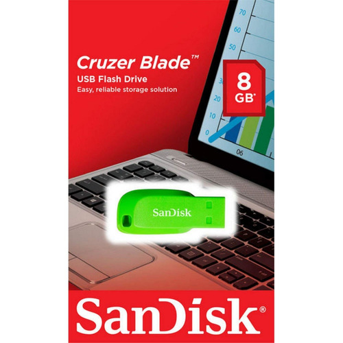 Memoria Usb Sandisk Cruzer8gb Cz50 Fotos Musica Videos Datos