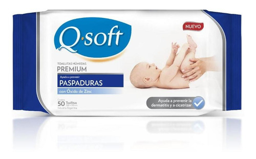 Toallitas Húmedas Premium Q-soft Anti-paspaduras (16 Paq)